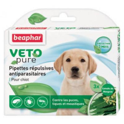 Pipettes antiparasitaires chiots